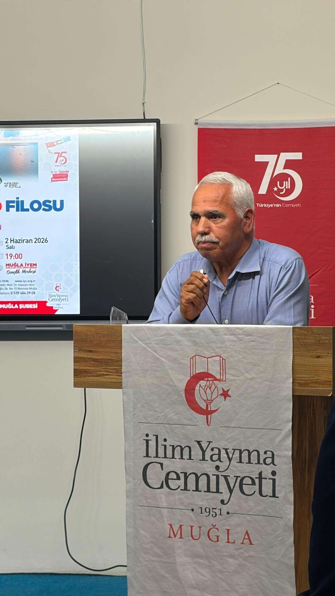İlim Yayma Cemiyeti Muğla Şubesi'nden Filistin Konferansı 5